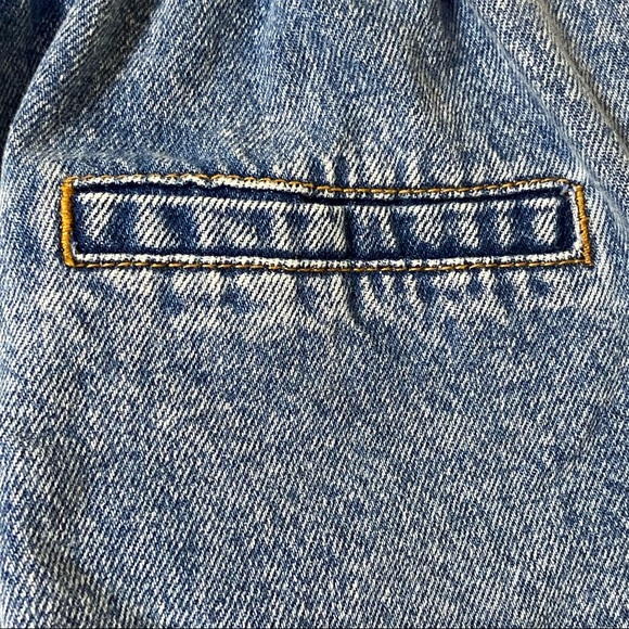 Forever 21 Retro Paper Bag Waist Denim Shorts Size Small - Picture 6 of 15